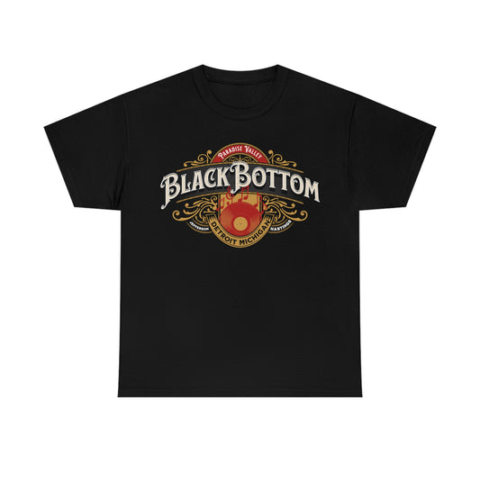 Detroit Michigan Black Bottom Paradise Valley Tee