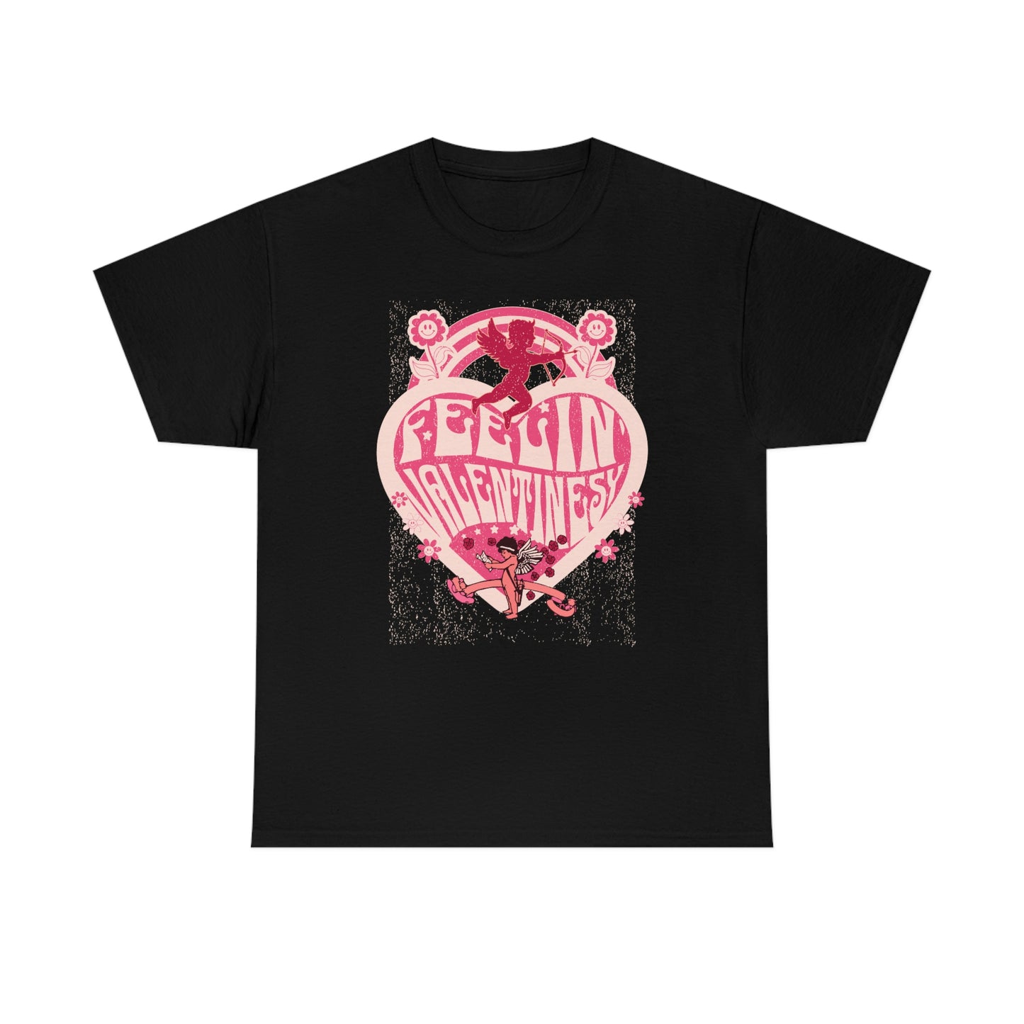 feelin' valentines-y  Unisex Heavy Cotton Tee