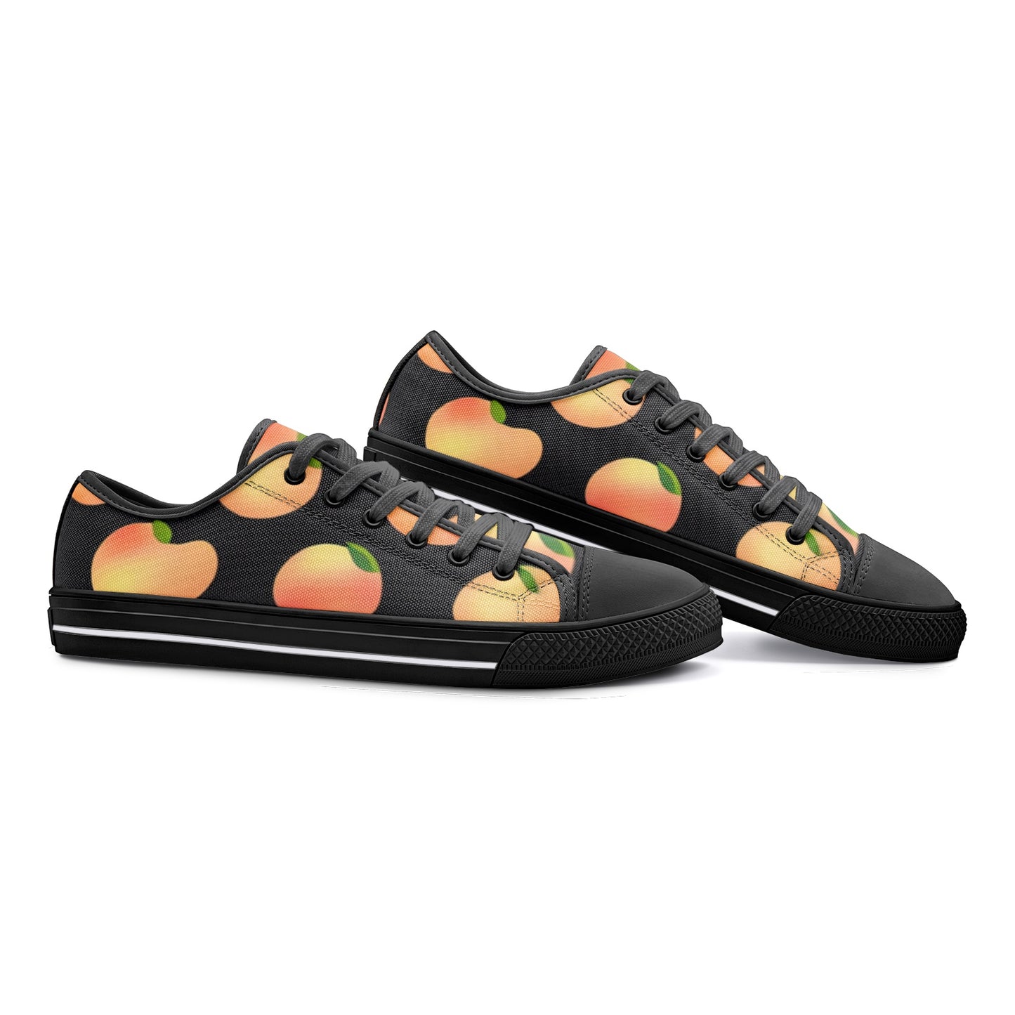 Peaches Low Top Canvas Shoes