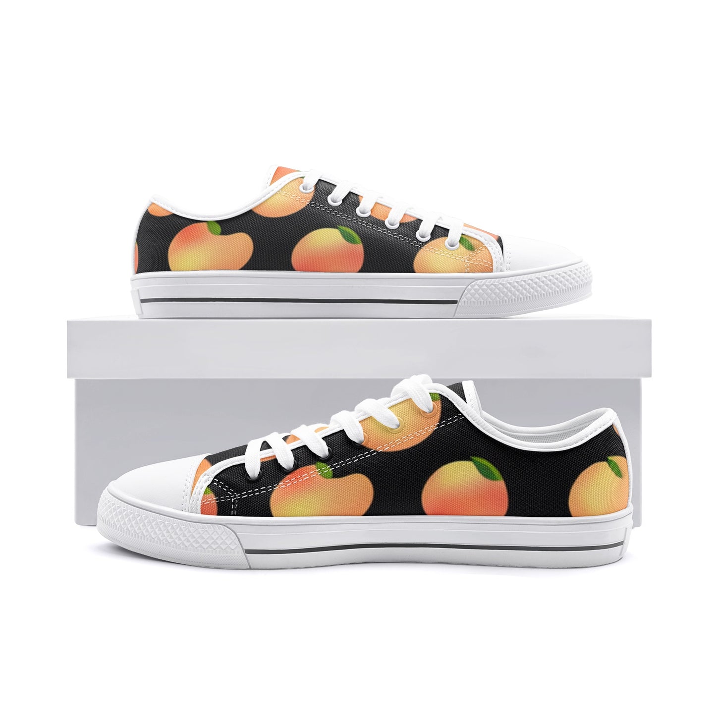 Peaches Low Top Canvas Shoes