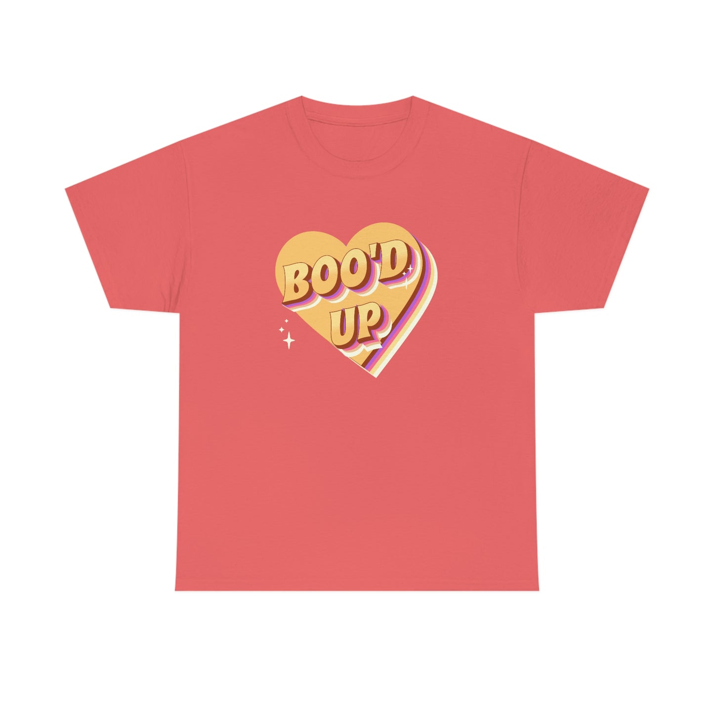 Boo'd up valentines day Unisex Heavy Cotton Tee