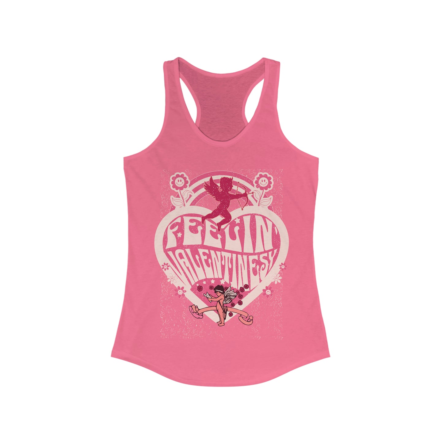 Feelin' Valentines-y! Women's Ideal Racerback Tank