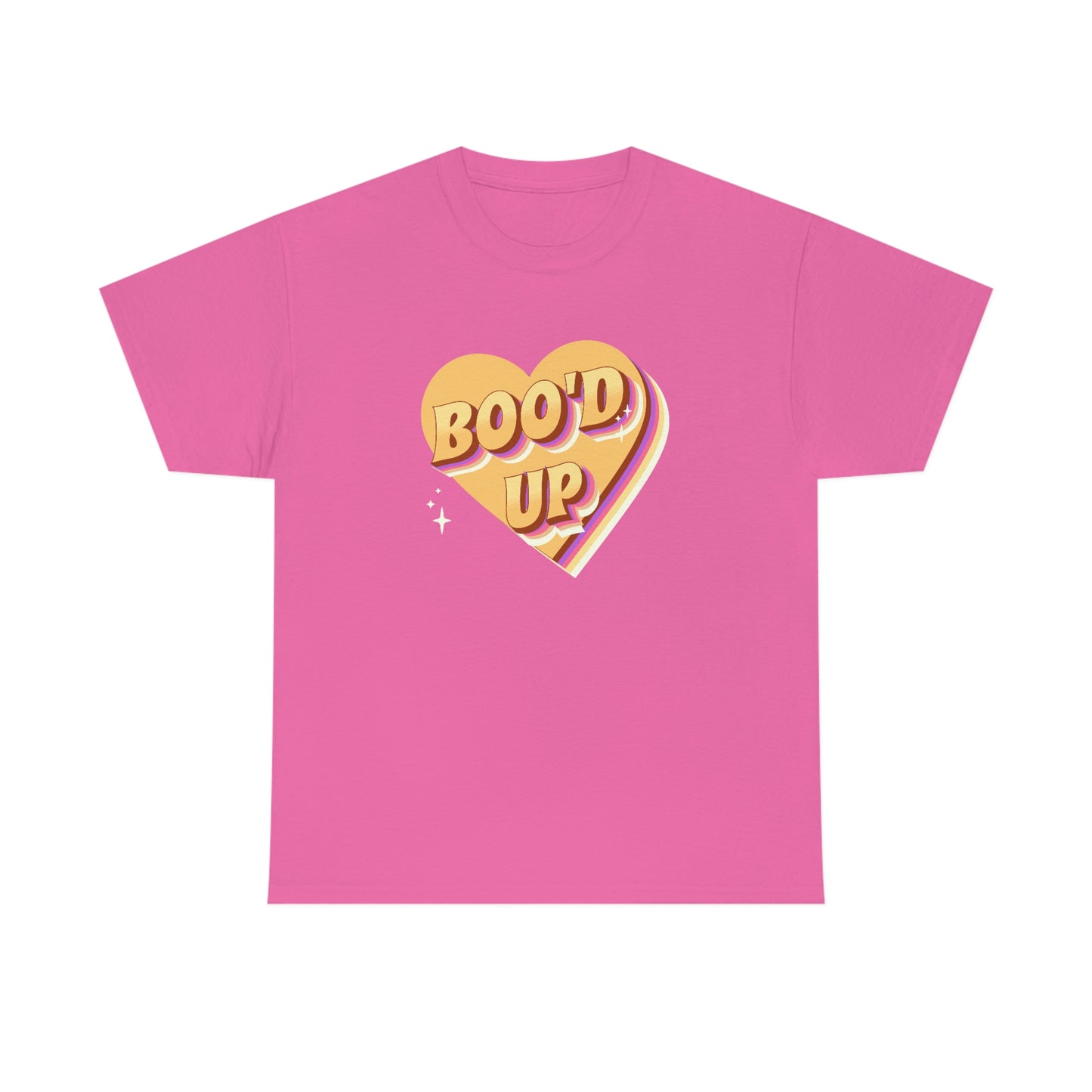 Boo'd up valentines day Unisex Heavy Cotton Tee