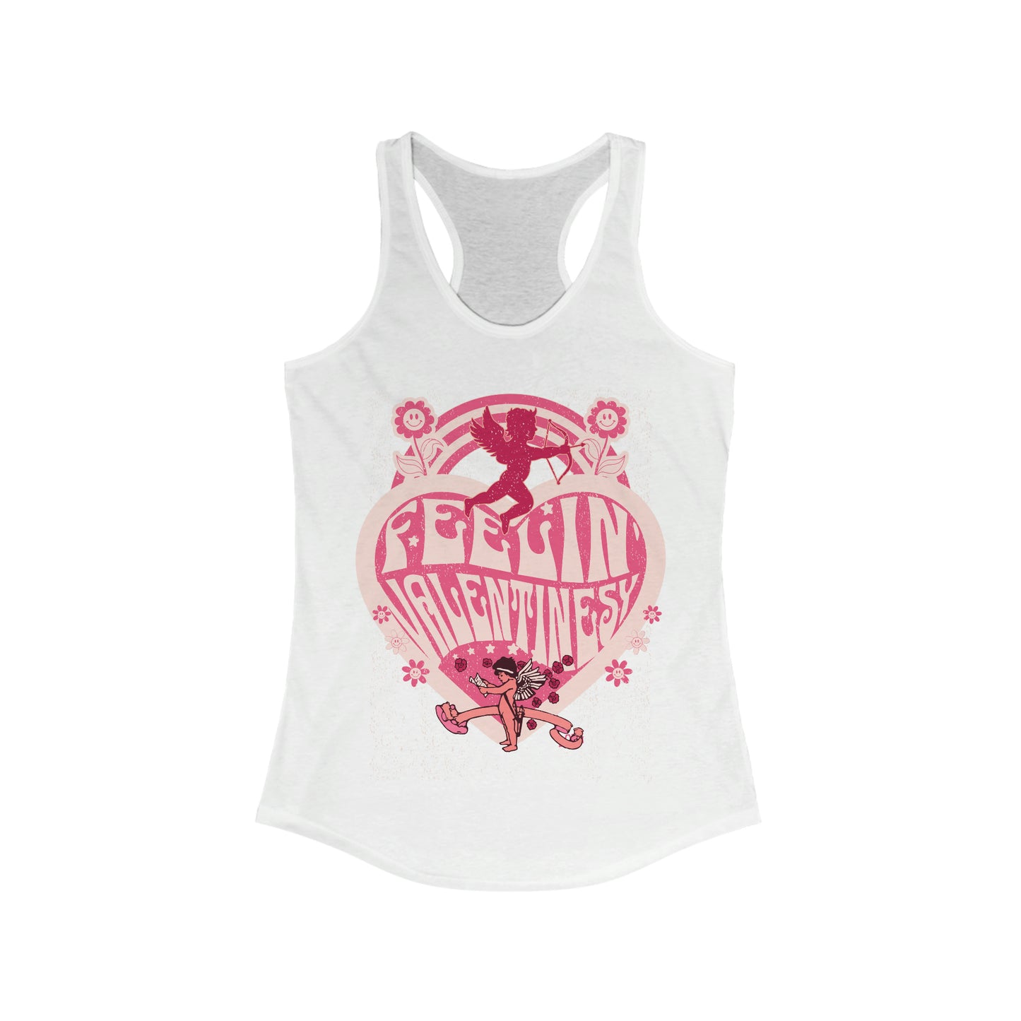 Feelin' Valentines-y! Women's Ideal Racerback Tank