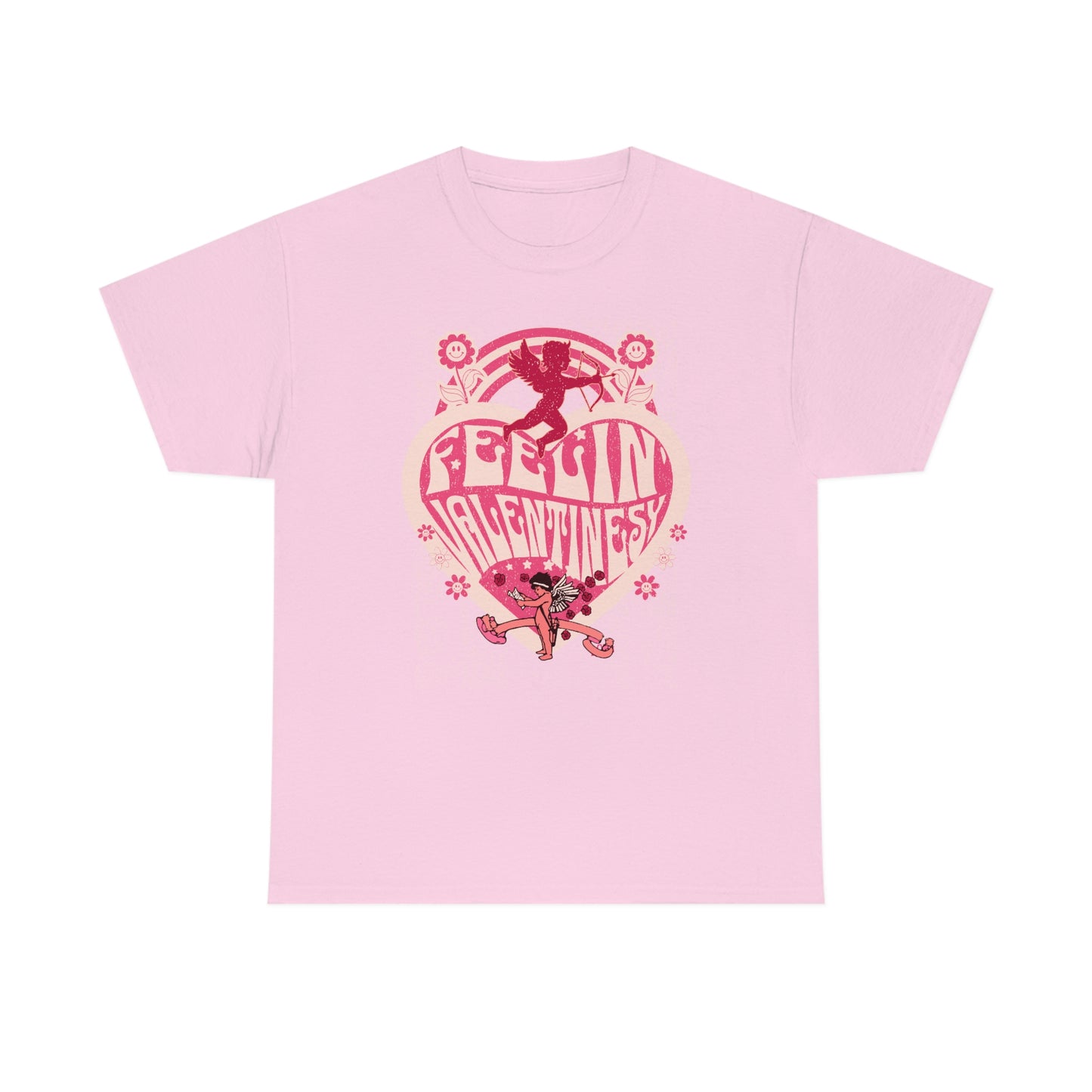 feelin' valentines-y  Unisex Heavy Cotton Tee