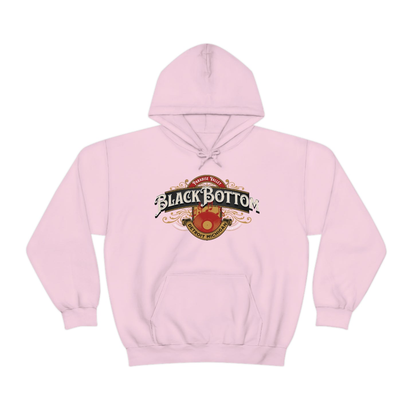 Black Bottom, Paradise Valley Detroit Hooded Sweatshirt