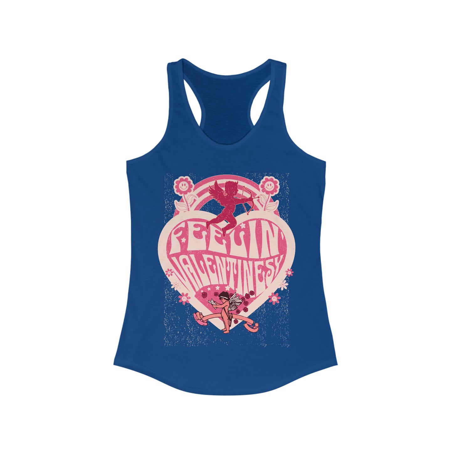 Feelin' Valentines-y! Women's Ideal Racerback Tank