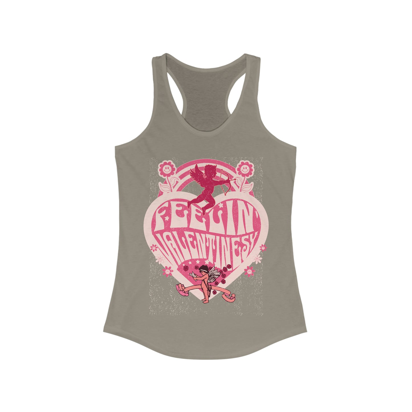 Feelin' Valentines-y! Women's Ideal Racerback Tank