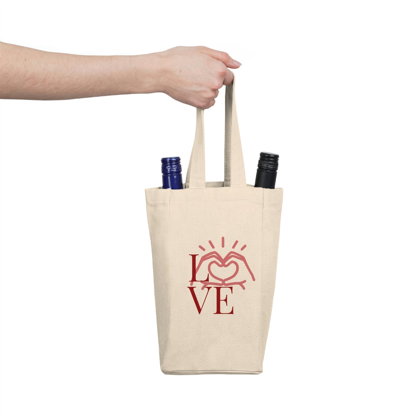 Double Wine Tote Bag