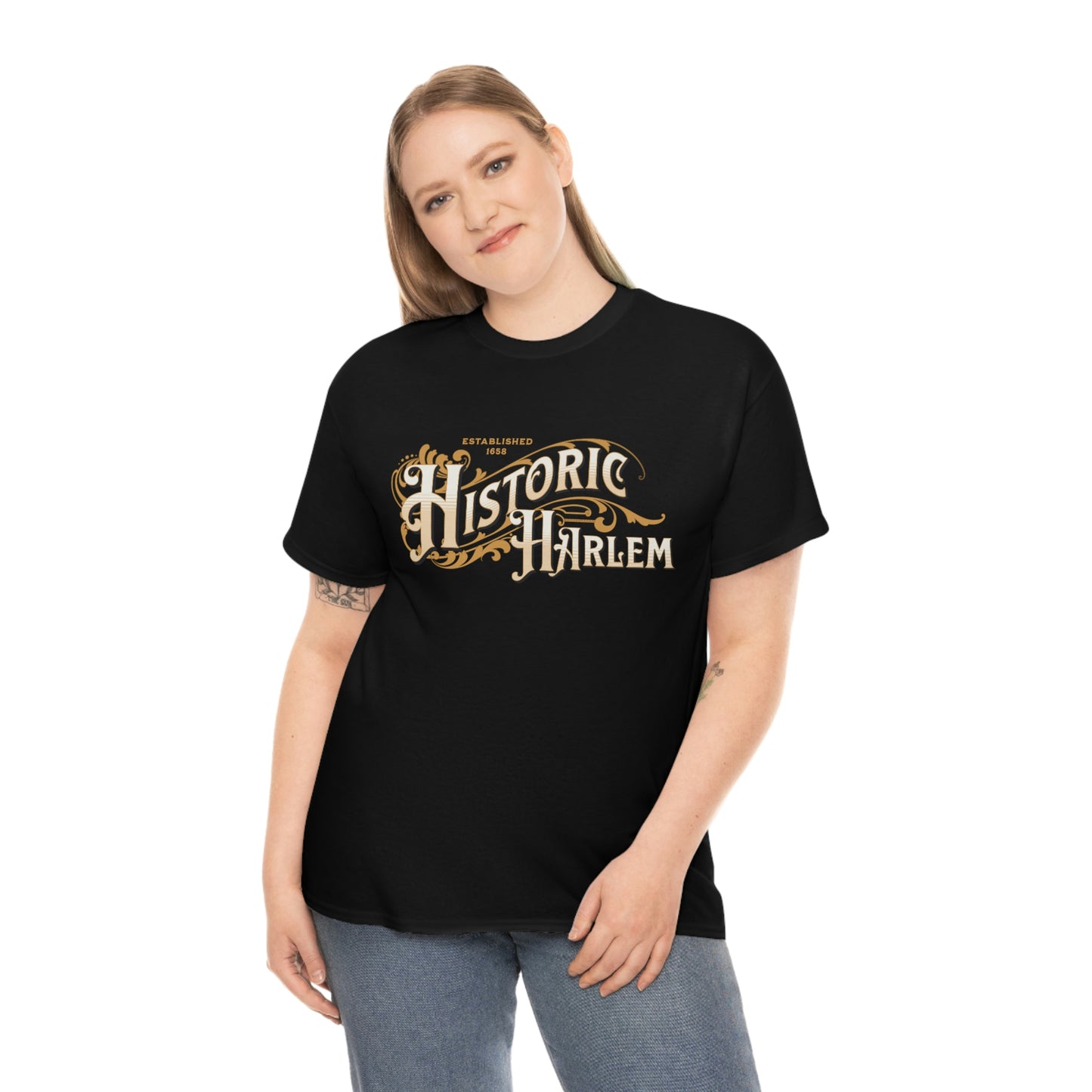 Historic Harlem Heavy Cotton Tee