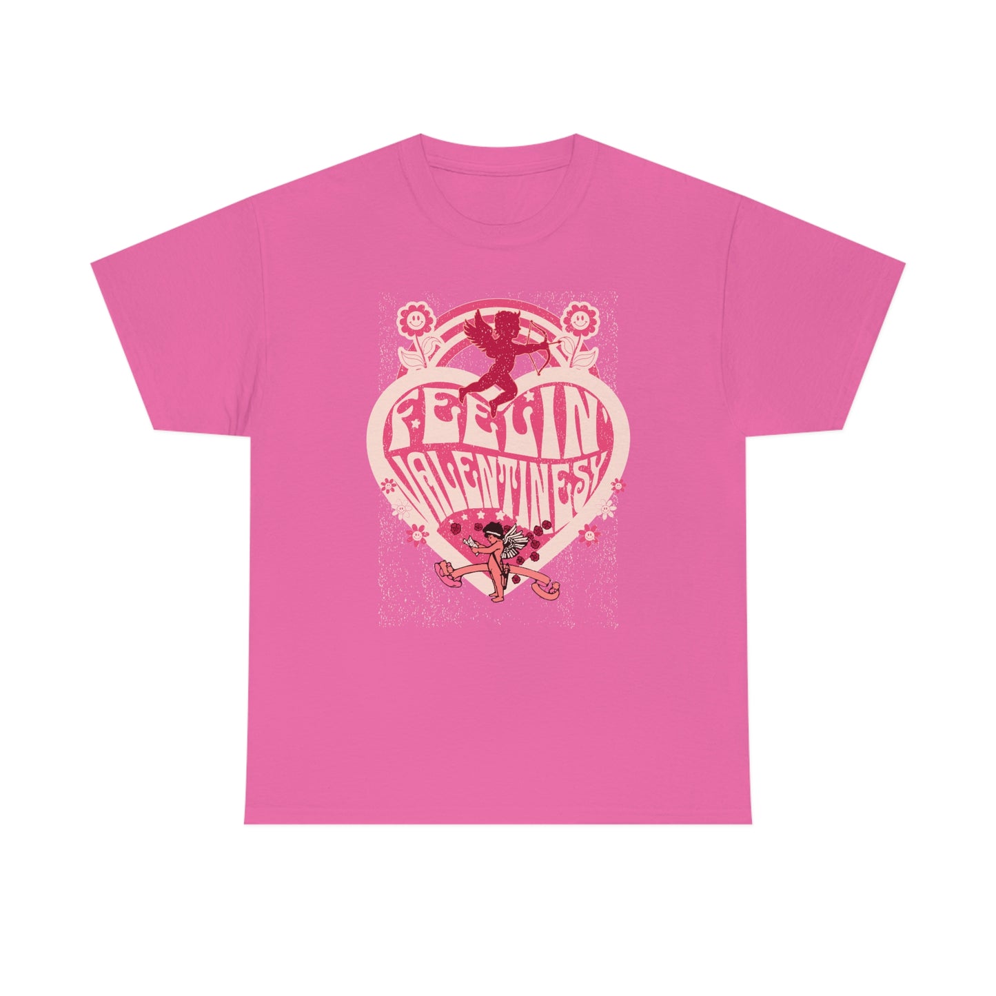 feelin' valentines-y  Unisex Heavy Cotton Tee