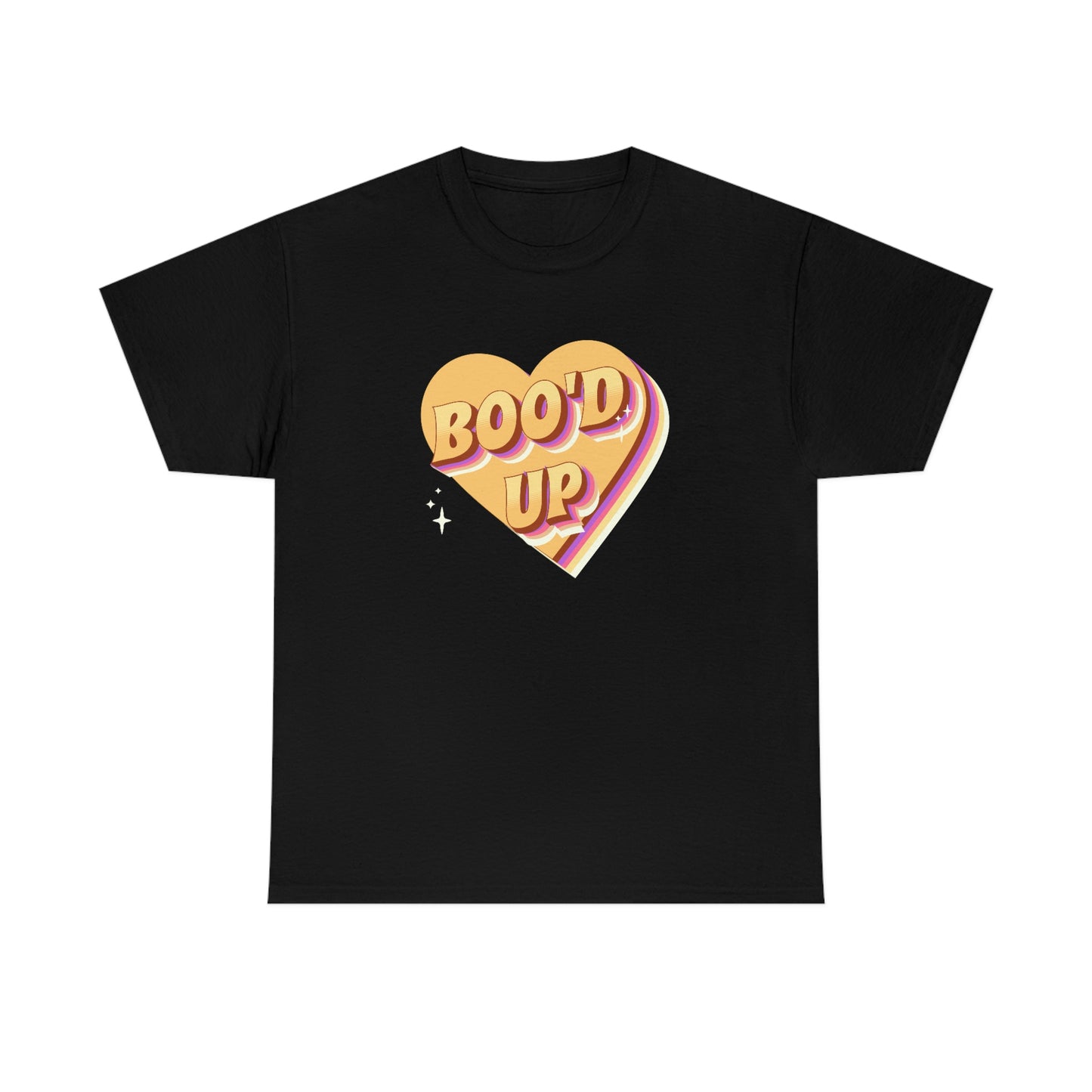 Boo'd up valentines day Unisex Heavy Cotton Tee