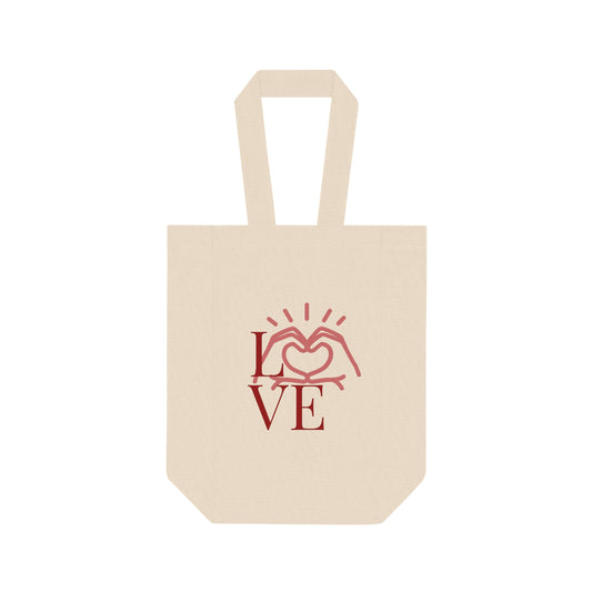 Double Wine Tote Bag