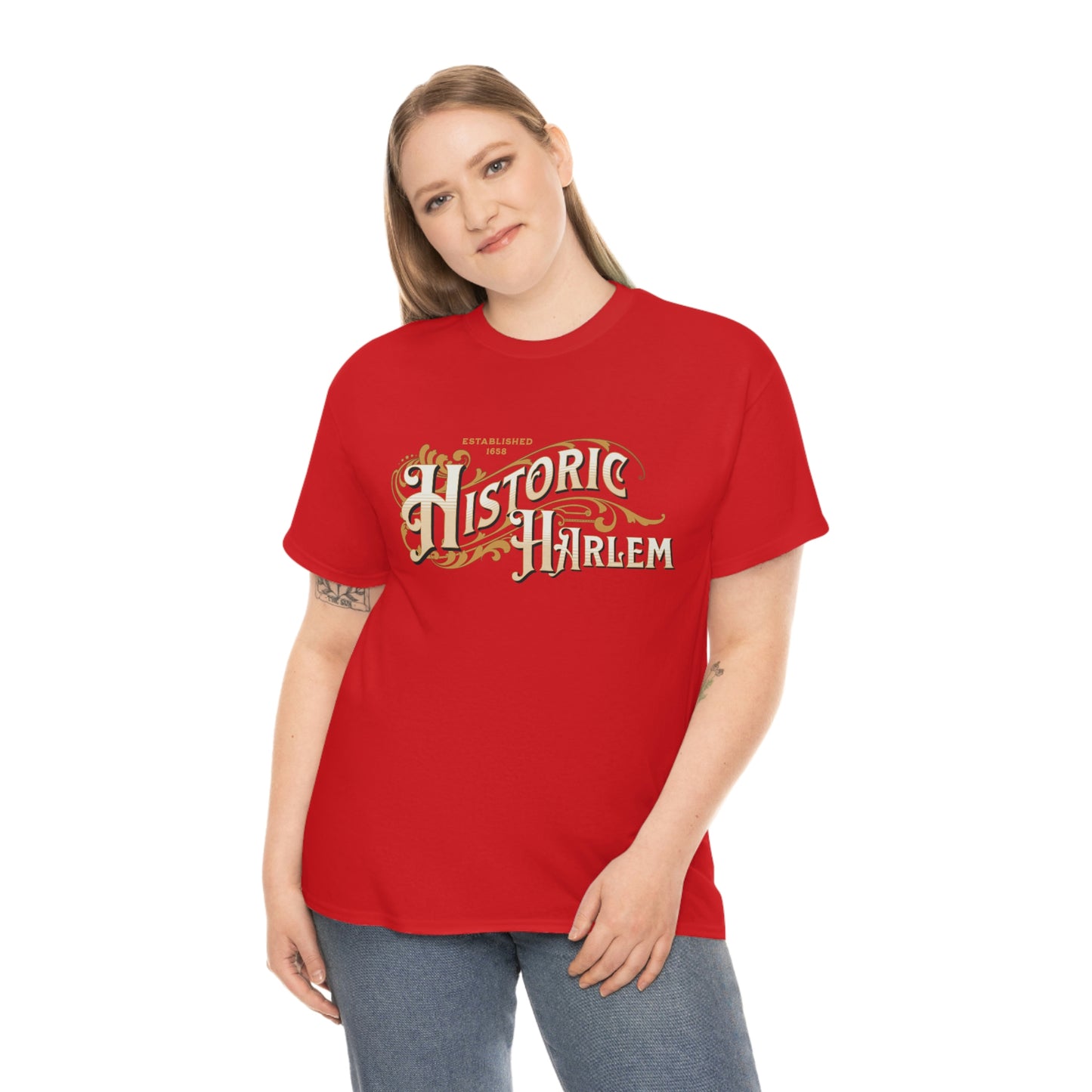 Historic Harlem Heavy Cotton Tee