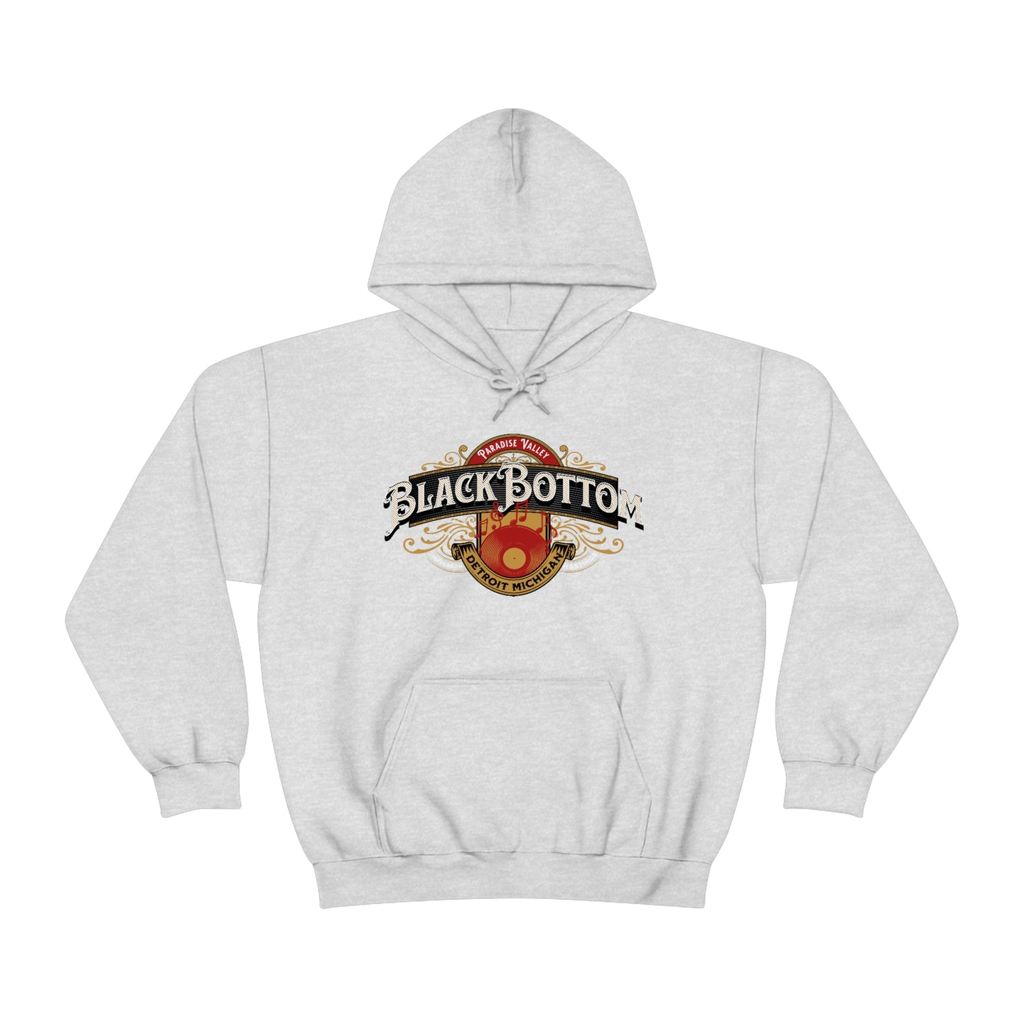 Black Bottom, Paradise Valley Detroit Hooded Sweatshirt